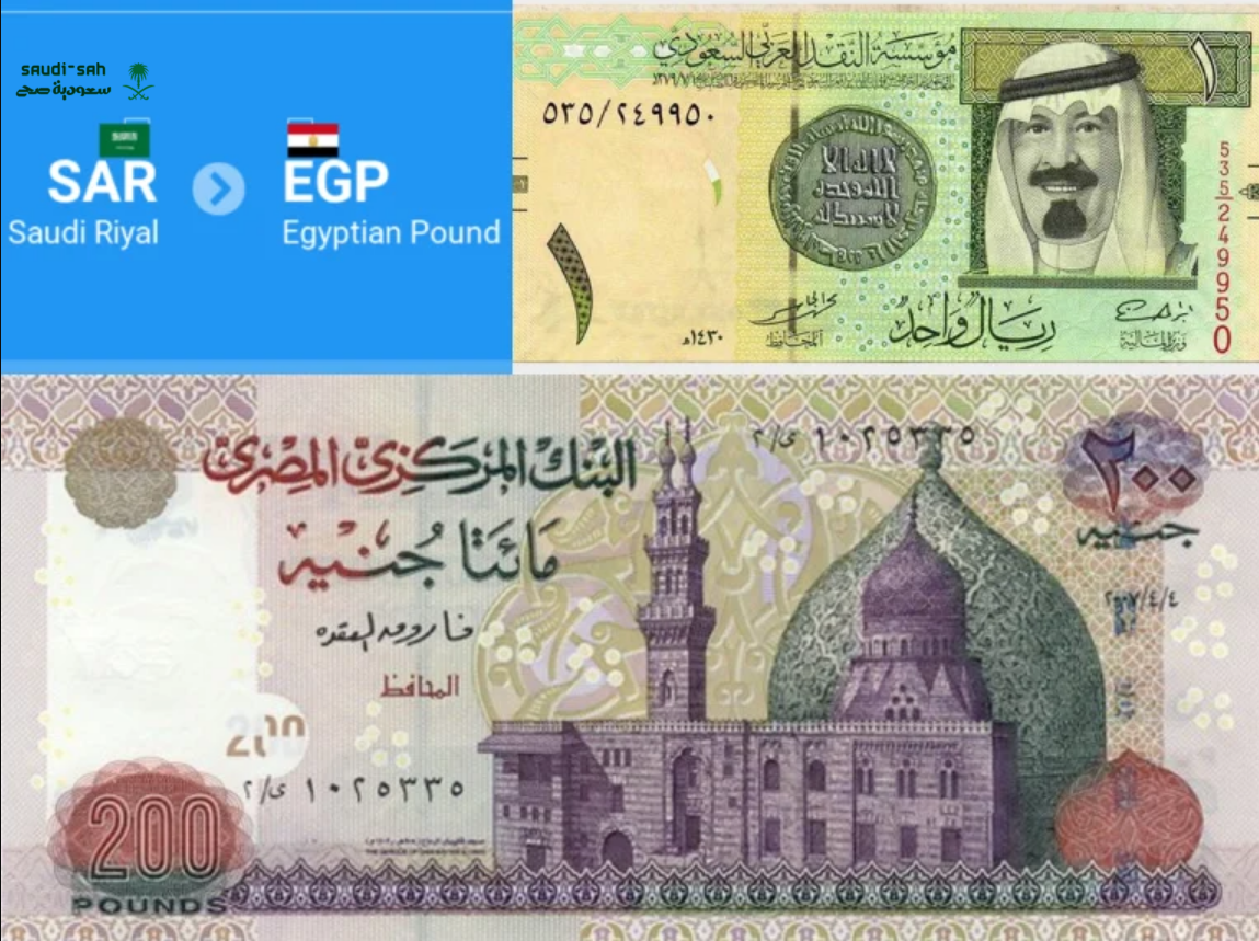 توقعات سعر الريال السعودي مقابل الجنيه المصري اليوم العرض والطلب